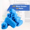 Frontline Disposable Shoe Covers 100 Pack Non-Woven, Durable, Booties Shoe
