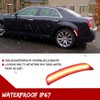 GTINTHEBOX Smoked Lens Rear Red Led Side Marker Light Kit