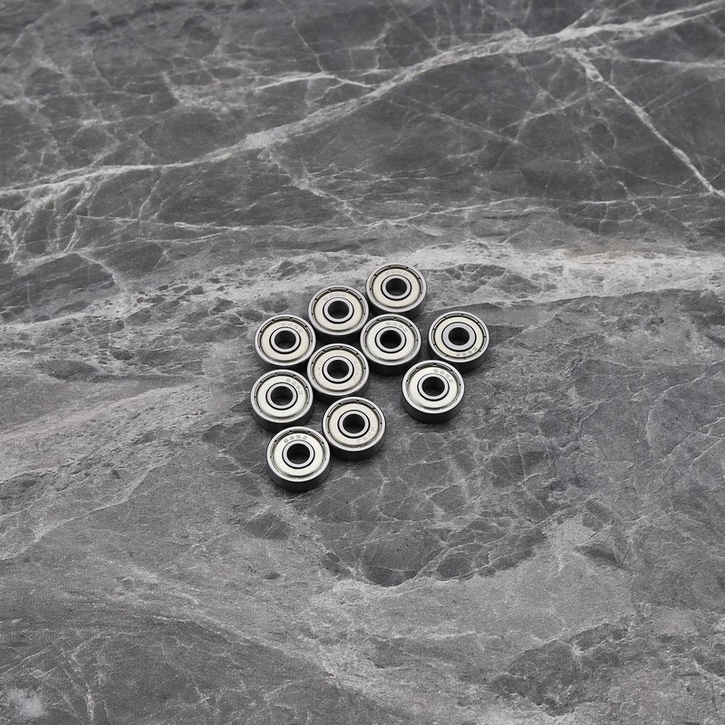 ECSiNG 10PCS 625ZZ Deep Groove Ball Bearings ABEC-5 Double Metal