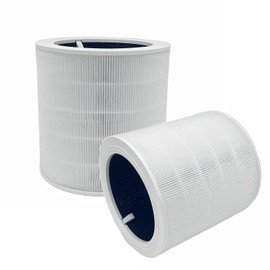 Core 600S-RF Replacement filter Compatible for LEVOIT Core 600S-RF AIR Purifier,H13 True HEPA 3-in-1,1Pack,White，by HODSEUKIN