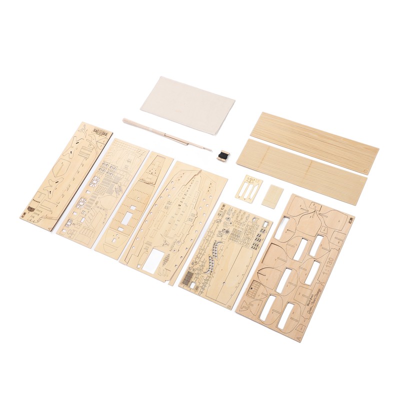 1: 130 Wooden Model Sailboat Kit for Adults Improve Hands