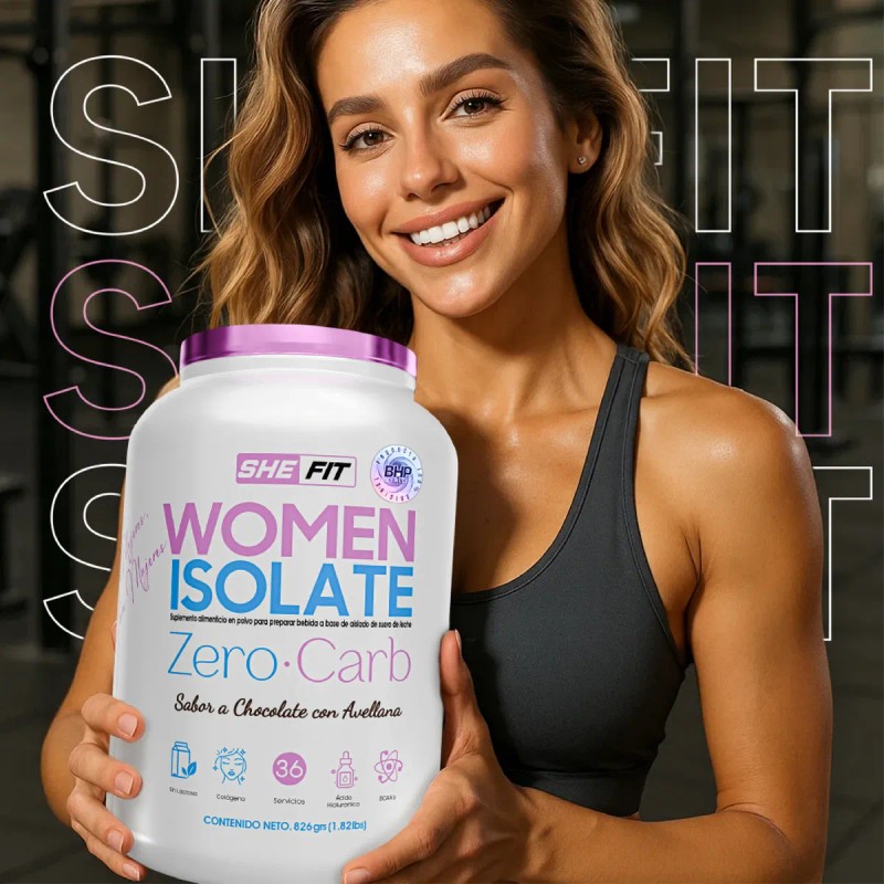 Bhp- She Fit- Women Isolate Zero Carb | 36 Servicios.