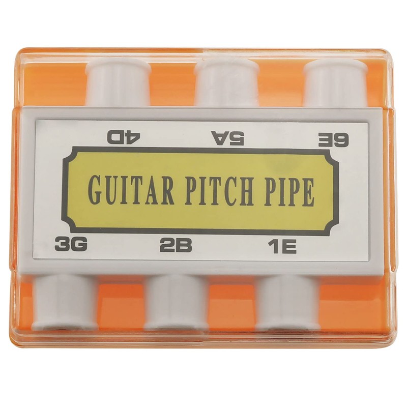 E-outstanding 1Pc Guitar Pitch Pipe 6 Tones six Metal Reeds