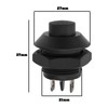 eMagTech 2Pcs Car Push Button Switch Start Button Switch Automotive