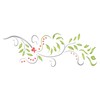 Vine Stencil, 7.5 x 22.8 cm (S) - Creeper Plant