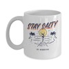 Stay salty st white gift mug