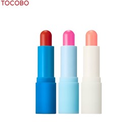 TOCOBO Lip Balm Collection Trio 3.5g*3ea, Color 01#$%Color 02#$%Color 03:VITAMIN NOURISING-032 ROSE PETAL-012 BETTER PINK