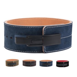 10MM Weight Power Lifting Leather Lever Pro Belt Gym Training Black-Weightlifting Belt for Men and Women – Power Lifting Workout & Squats Exercise