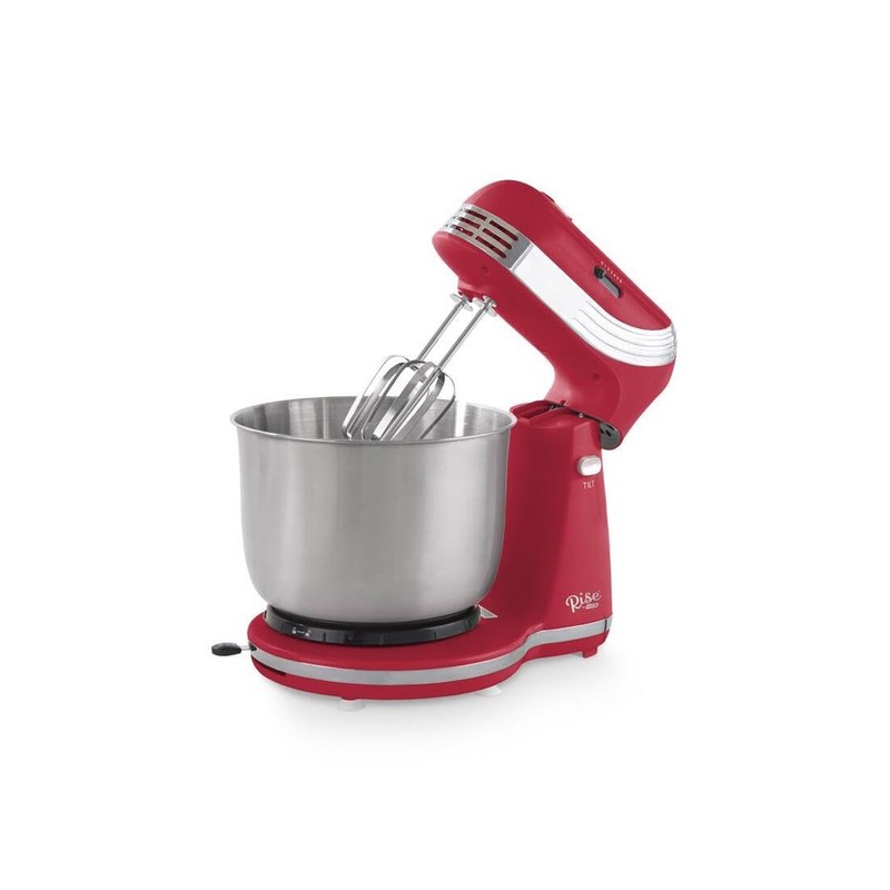 RISE BY DASH Red 3 qt. Cap. 6 Speed Stand