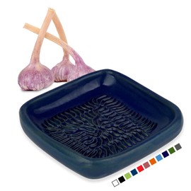 ANCKERAMIC Finland Original Ceramico Grater, Nutmeg Grater, Garlic Grater, Ginger Grater, Made in Finland (Blue)