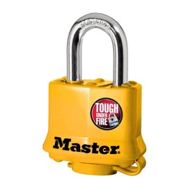 Master Lock 315KA Covered Outdoor Padlock with Key, 1 Pack