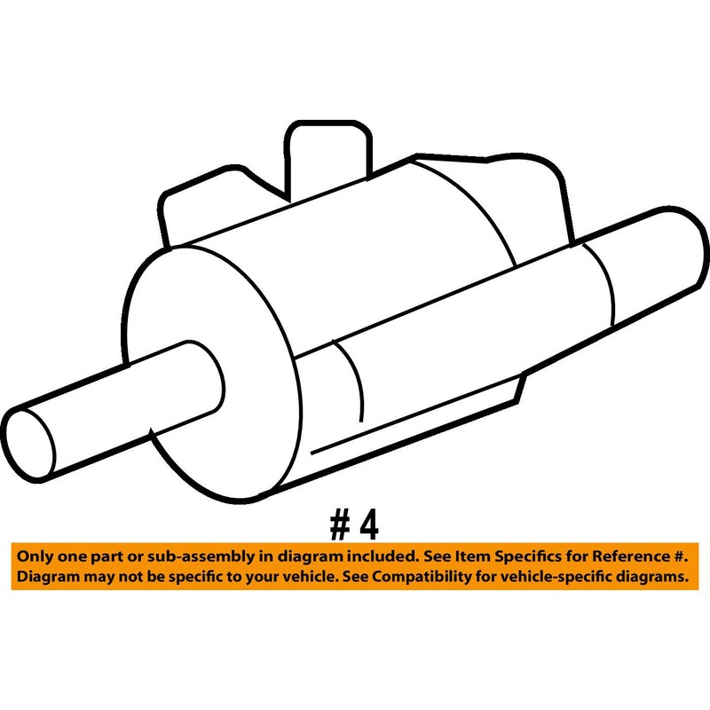 General Motors 12597567, Vapor Canister Purge Solenoid