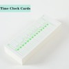 ALGLEA 500PCS Time Cards for Employees Weekly, 1 Sided Time