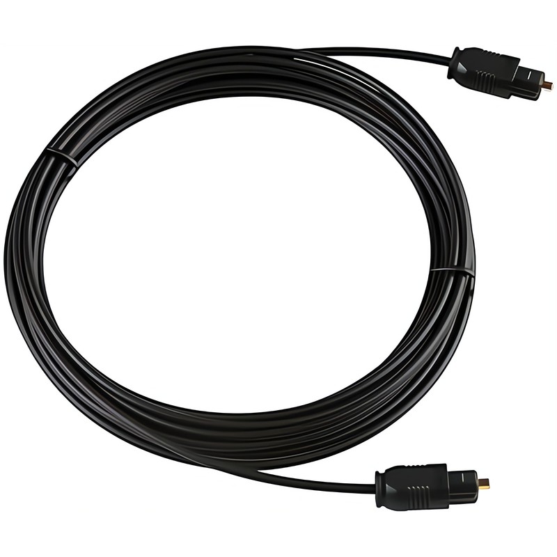 Protronix 2-Pack Digital Audio Optical Toslink Fiber Optic Cable, 6FT