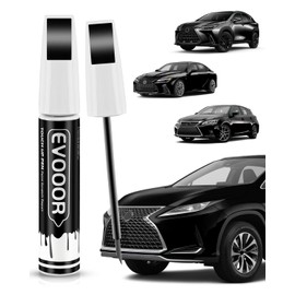 EVOOOR Obsidian(212) Touch Up Paint Compatible with Lexus Exact Match 2 in 1 Touch up Pen for Chips and Nicks Repair with 2pcs Disposable Ultra-fine Applicator