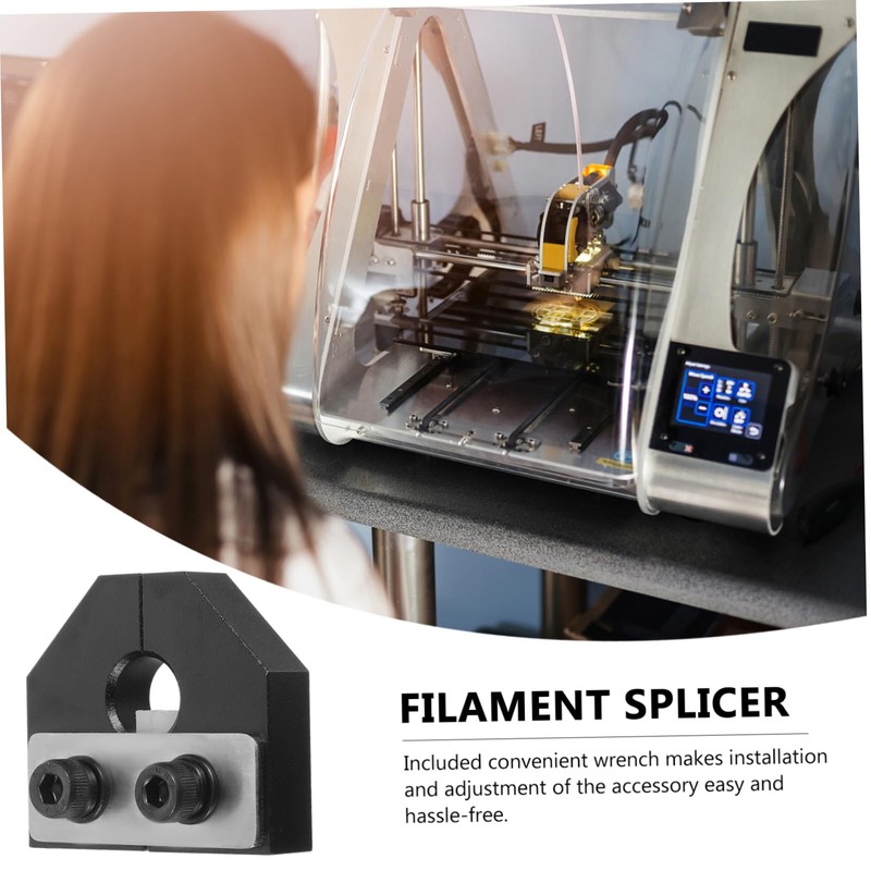 GLEAVI Filament Connector Printer Filament Splicer Tool Welder Connector for