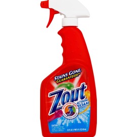 Zout Triple Enzyme Formula Laundry Stain Remover Foam, 22 Fl Oz (Pack of 1)
