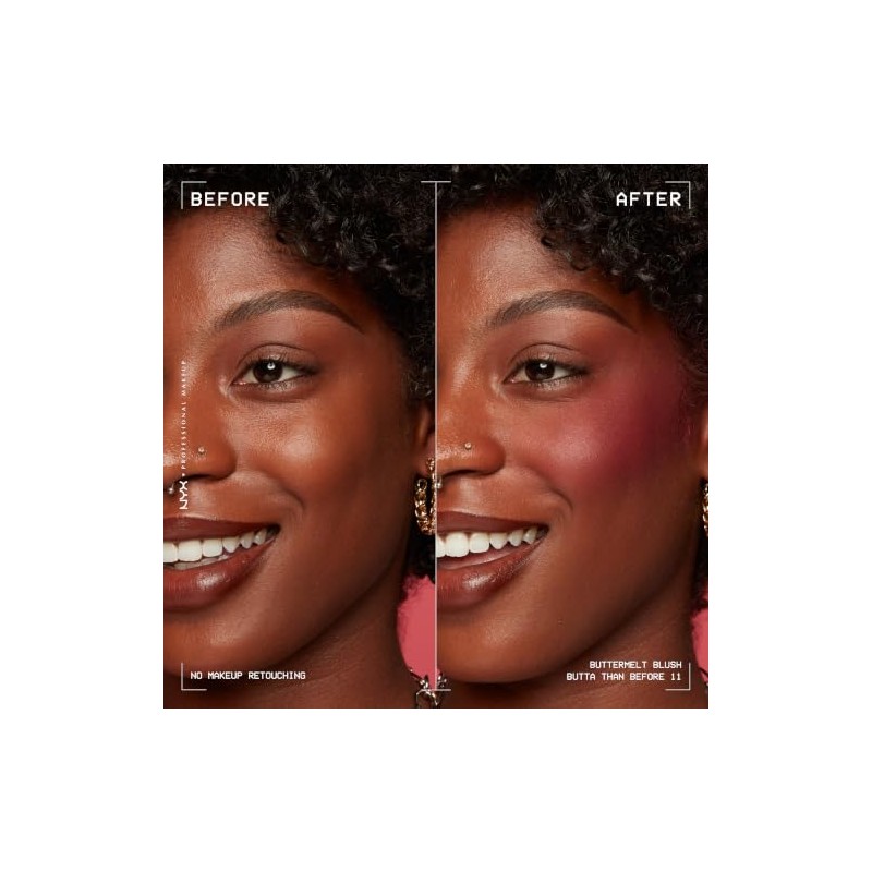 NYX Professional Makeup Buttermelt Powder Blush: Butta Than Before