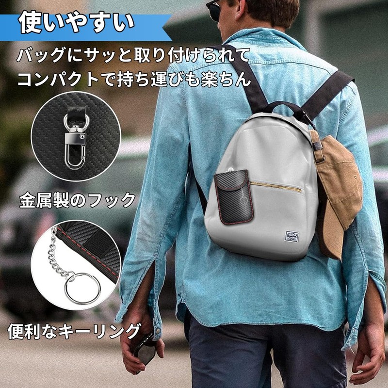 BESNU Vellfire Compatible Car Signal Blocking Pouch Relay Attack Countermeasure