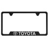 MVP Toyota Black License Plate Frame