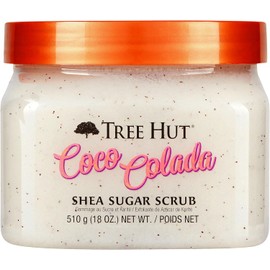 Sensorial y tropical: Tree Hut Exfoliante de Azúcar 🌴 Coco Colada | Aromaterapia Tropical + Hidratación Intensa | 510g