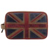 Mala Leather Mens Washbag Union Jack Design
