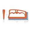 Fuginator Scrub Brush for Tile and Grout: Stiff Nylon Bristle