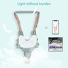 Baby Walking Harnesses Lightweight Adjustable Detachable Crotch Pad Handheld Toddler