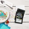 IKFRGN Pool Party Invitations For Birthday, Neon Invites-Birthday Cards For