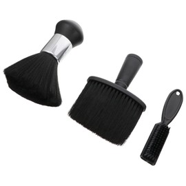 minkissy Barber Neck Brush Barber Hair Duster 3pcs Hair Styling Neck Duster Brush Hairdressing Cleaning Brush Kit