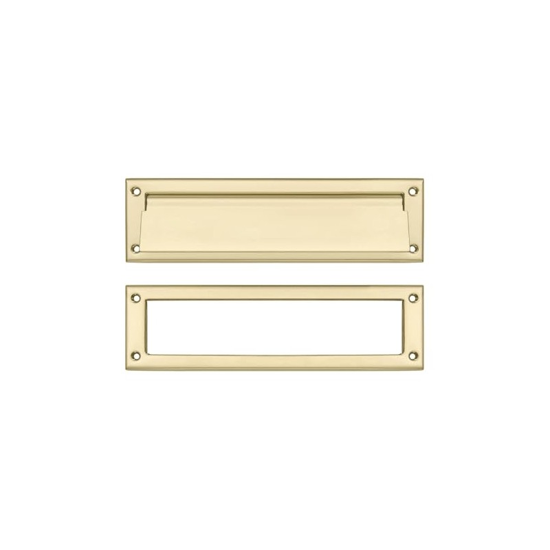 khtumeware Brushed Antique Brass 10 inch 1-Pack Solid Brass Mail