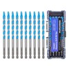 YEXEY 10PCS 5/16" Masonry Concrete Drill Bit Set,Tungsten Carbide Drill