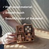 BSIRI Wooden Puzzle Box Set (4 Games) - Challenging Brain