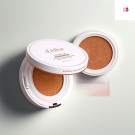 Dalba Vegan Tone-Up Sun Cushion 1 main product + 1 refill 15g Product Quantity / 달바 비건 톤업 선쿠션 본품 1개+리필 1개 15g 상품 수량