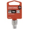 CRAFTSMAN Shallow Socket, Metric, 3/8-Inch Drive, 7mm, 6-Point (CMMT43533)