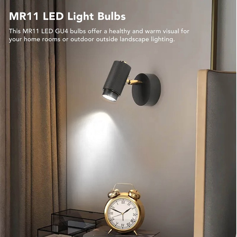 6Pcs GU4 LED Bulb 270LM 15LED Energy Saving Light Bulb