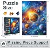 TUMOVO Planet Puzzles for Adults Universe Jigsaw 1000