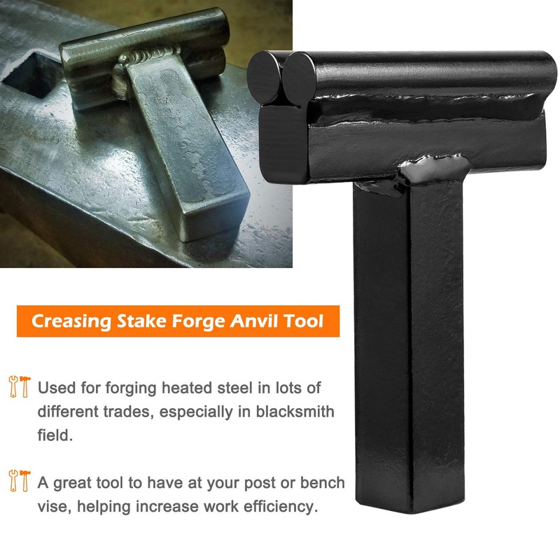 Blacksmith Anvil Forge Hardy Tool 3/4" Hot Cut Creasing Stake