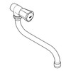 Grohe 30484001 Costa Tap Swivelling Wall Fastening Pipe outlet