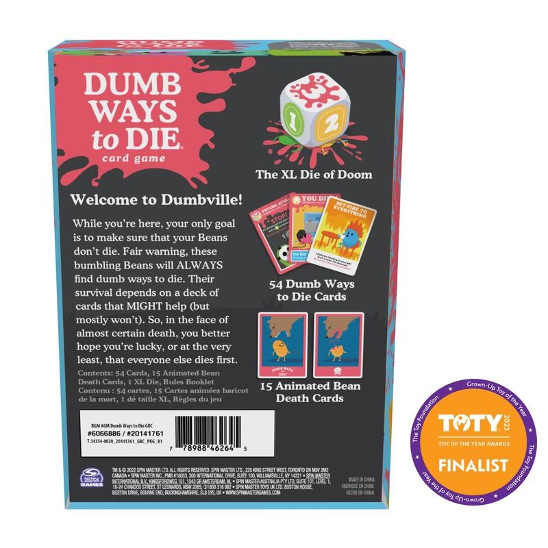 Dumb Ways to Die Card Game by Spin Master Games