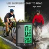 Cycling Computer LED Backlight Bike Computer with Odometer and Speedometer