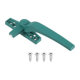 sourcing map 1Pcs Casement Window Locking Handle, Zinc Alloy Locking Handle Grasp Grip Right Hand for Windows, Green