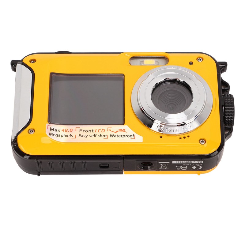 Full HD 2.7K 48MP 10ft Waterproof Underwater Digital Camera 16X