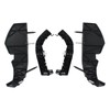 4Pcs Front Left and Right Side Bumper Support Brackets Cover