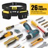 GRENPRO Magnetic Tool Belt for Men, 29 Pocket Carpenter Tool