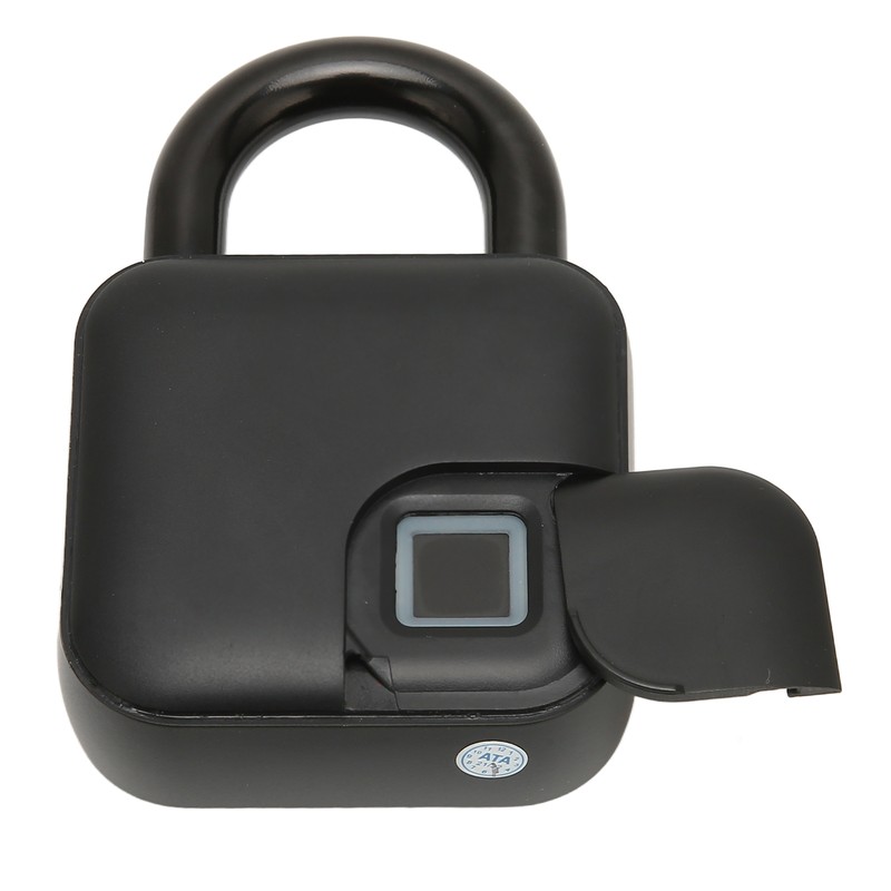 Fingerprint Padlock Waterproof Safety Electronic Lock for Door Suitcase Gym