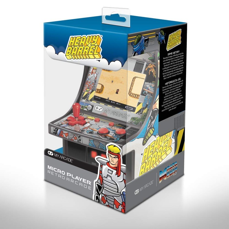 MY ARCADE Heavy Barrel Micro Player - Collectible Mini Arcade