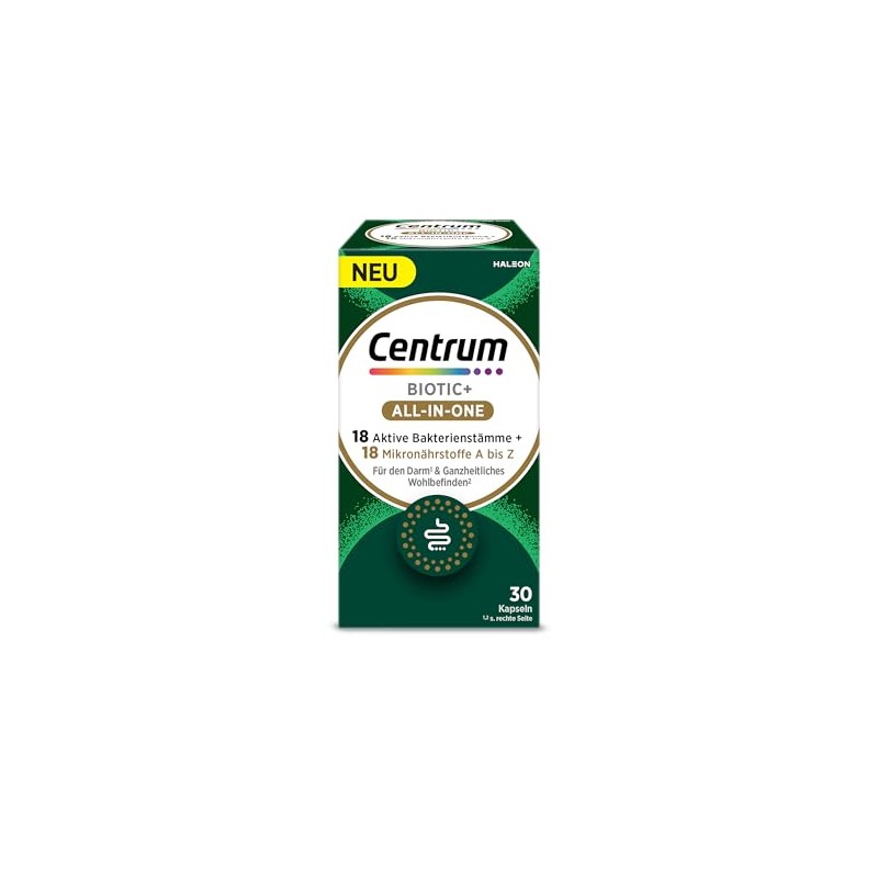 Centrum Biotic+ All-In-One Capsules Pack of 30