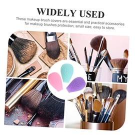 Baluue 9 Uds Cubierta Antipolvo Para Brochas De Maquillaje Fundas Para Brochas De Maquillaje Fundas Para Brochas De Sombra De Ojos Brochas De Maquillaje De Viaje Fundas Protectoras