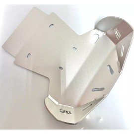 Staggs Racing SR Silver Skid Plate For KAWASAKI KLX140/L/G 2009-2024